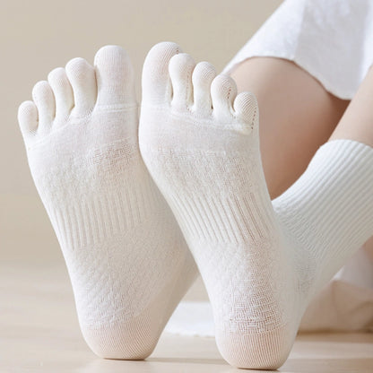 Antibacterial Grip Toe Socks