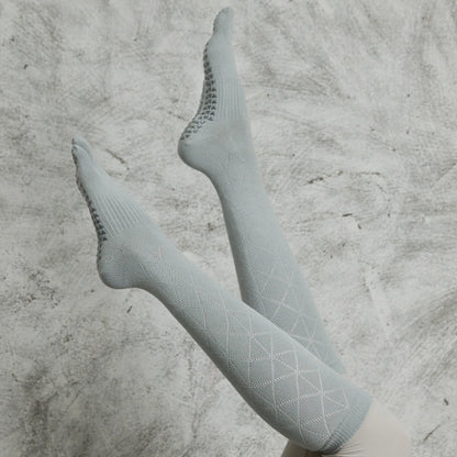 Long Calf Non Slip Yoga Socks