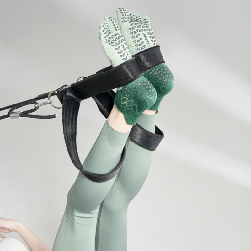 Gradient Open Back Grip Socks